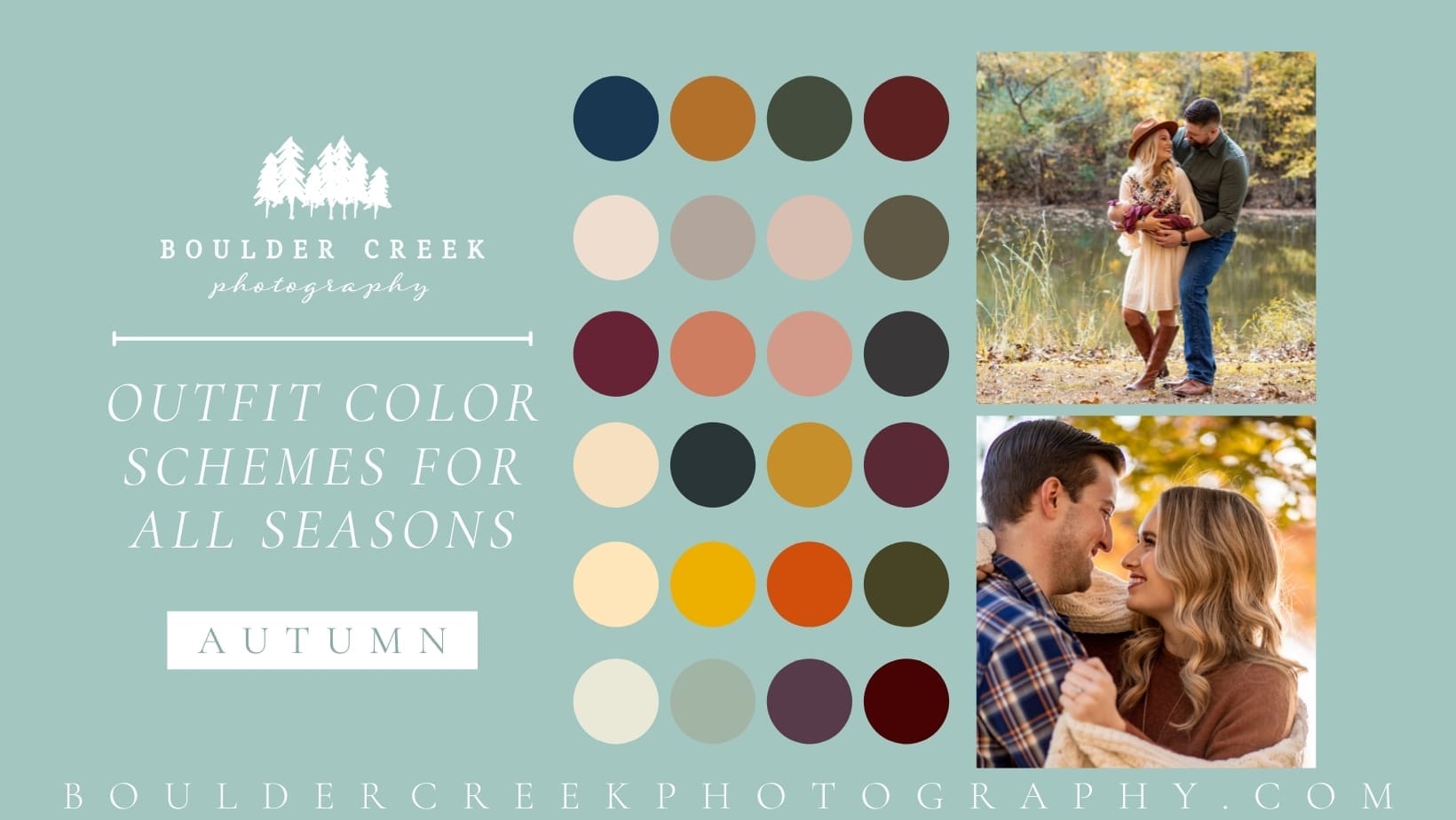 autumn color scheme, session outfit inspiration, fall outfit color scheme