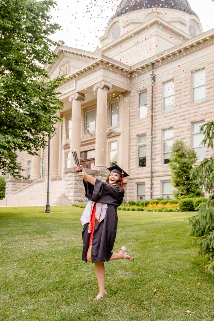 graduation photoshoot