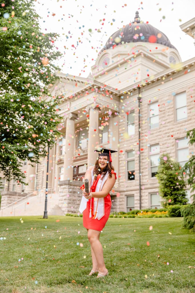 graduation photoshoot