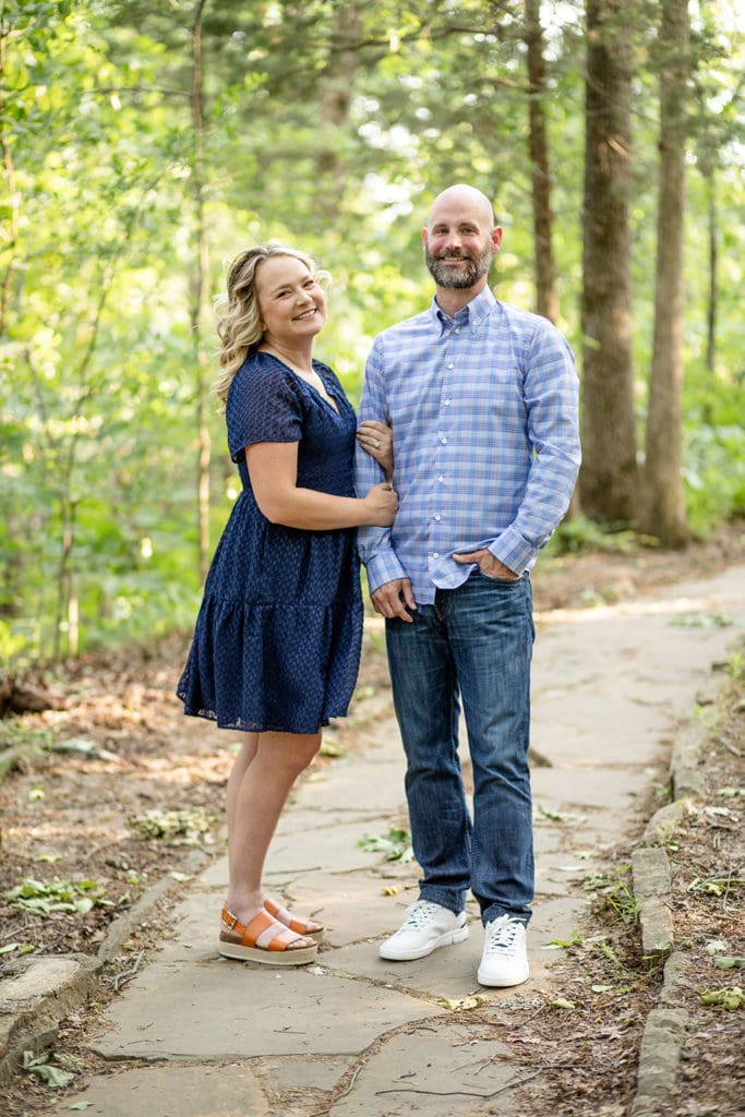 Garden of the Gods engagement 