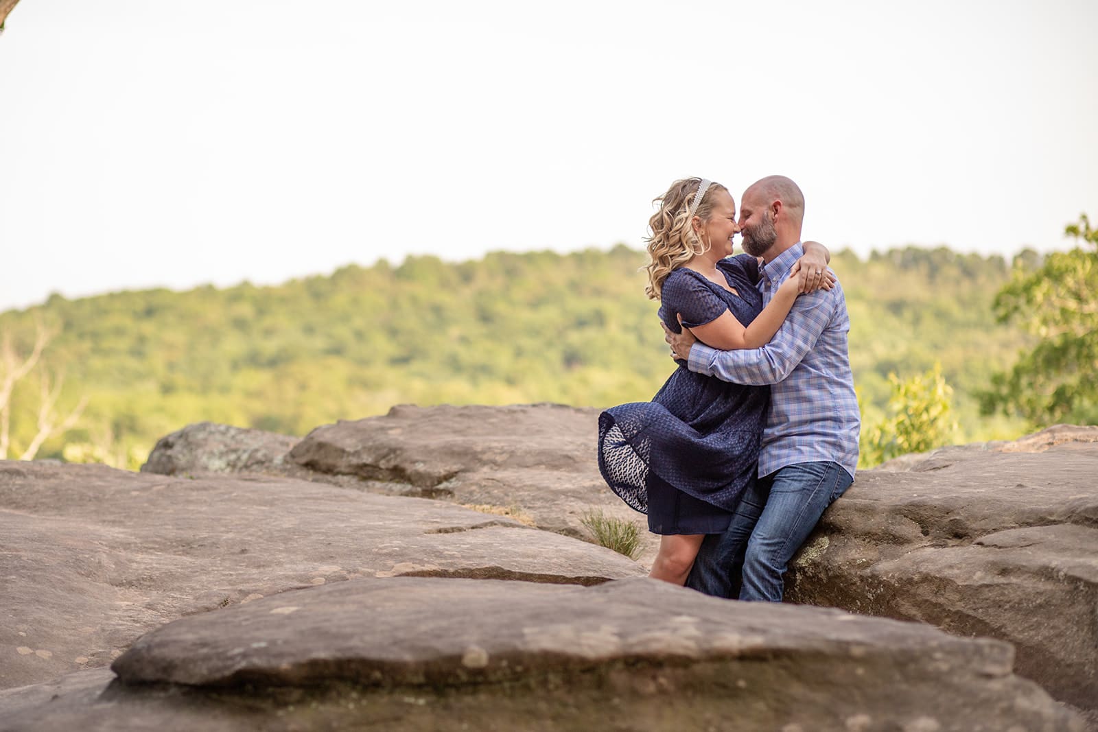 Garden of the Gods engagement 