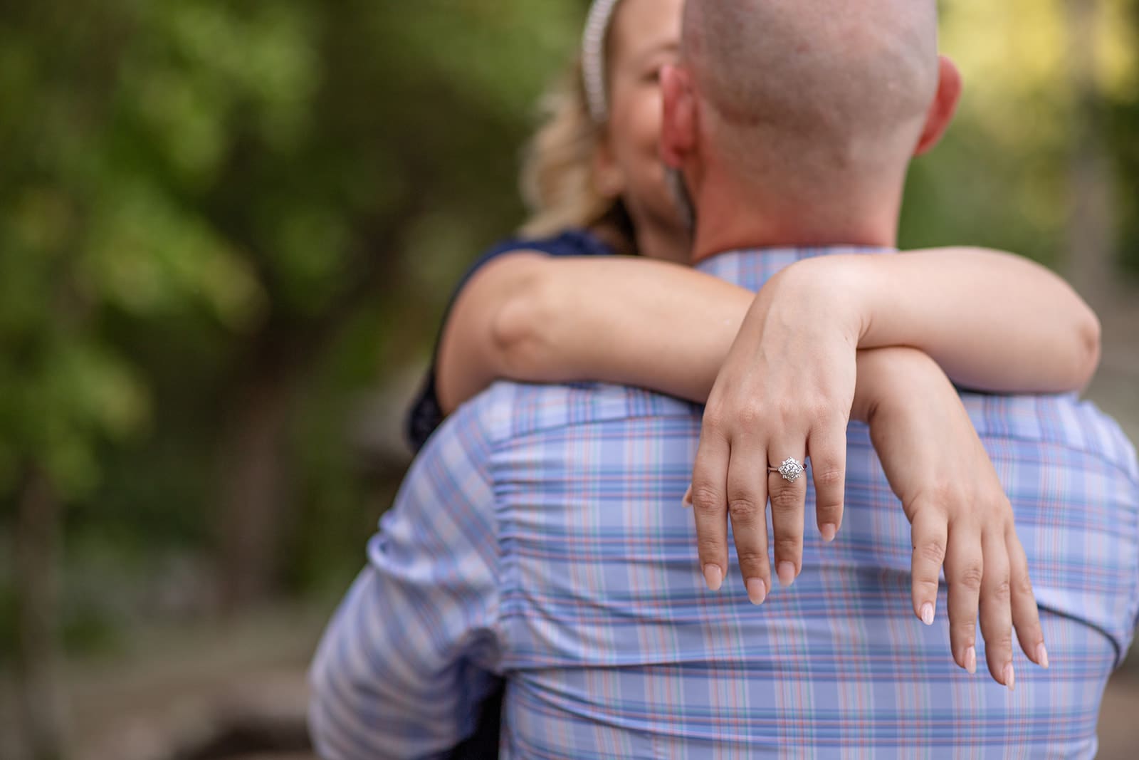 Garden of the Gods engagement 
