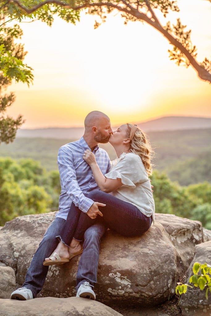 Garden of the Gods engagement 