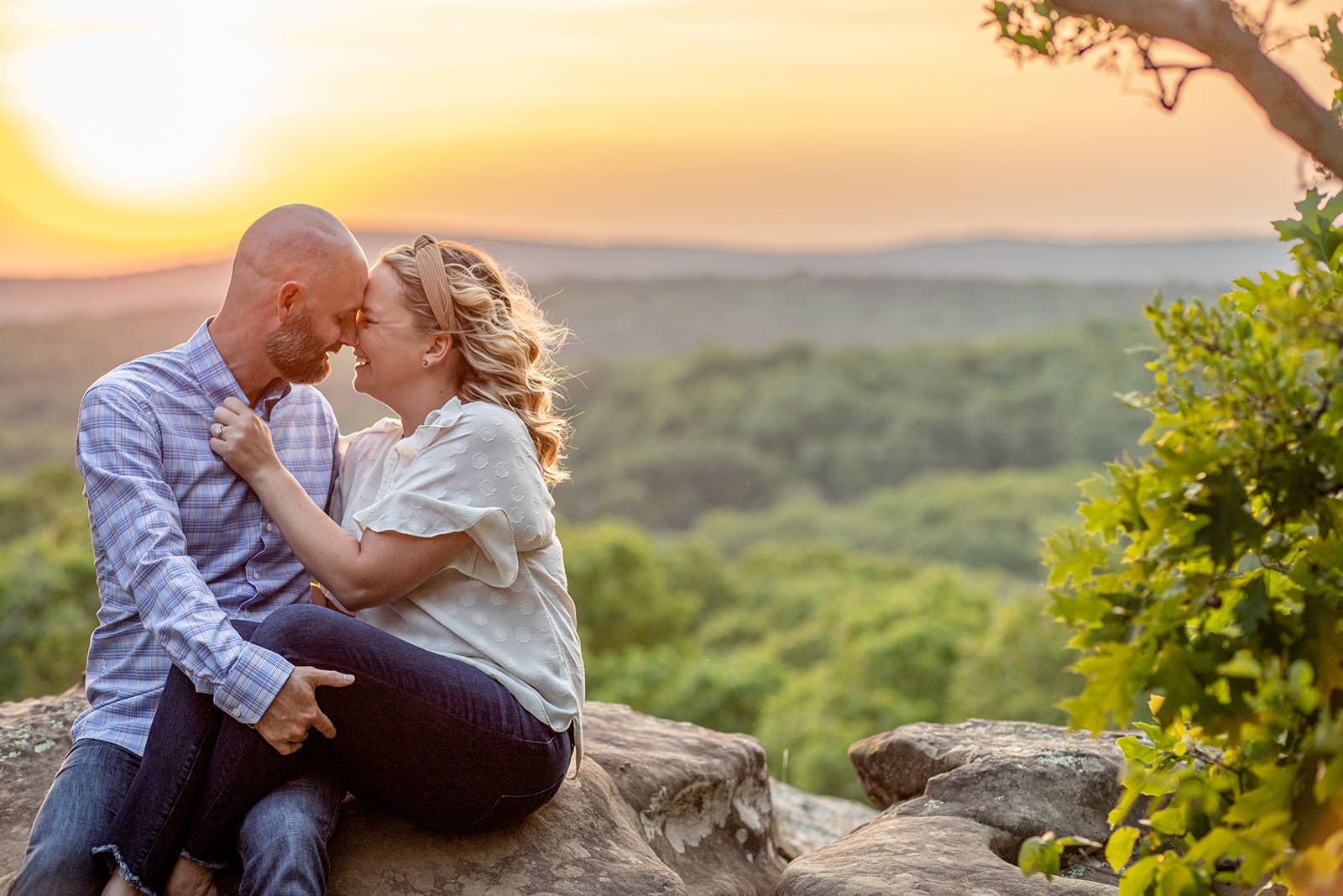 Garden of the Gods engagement 
