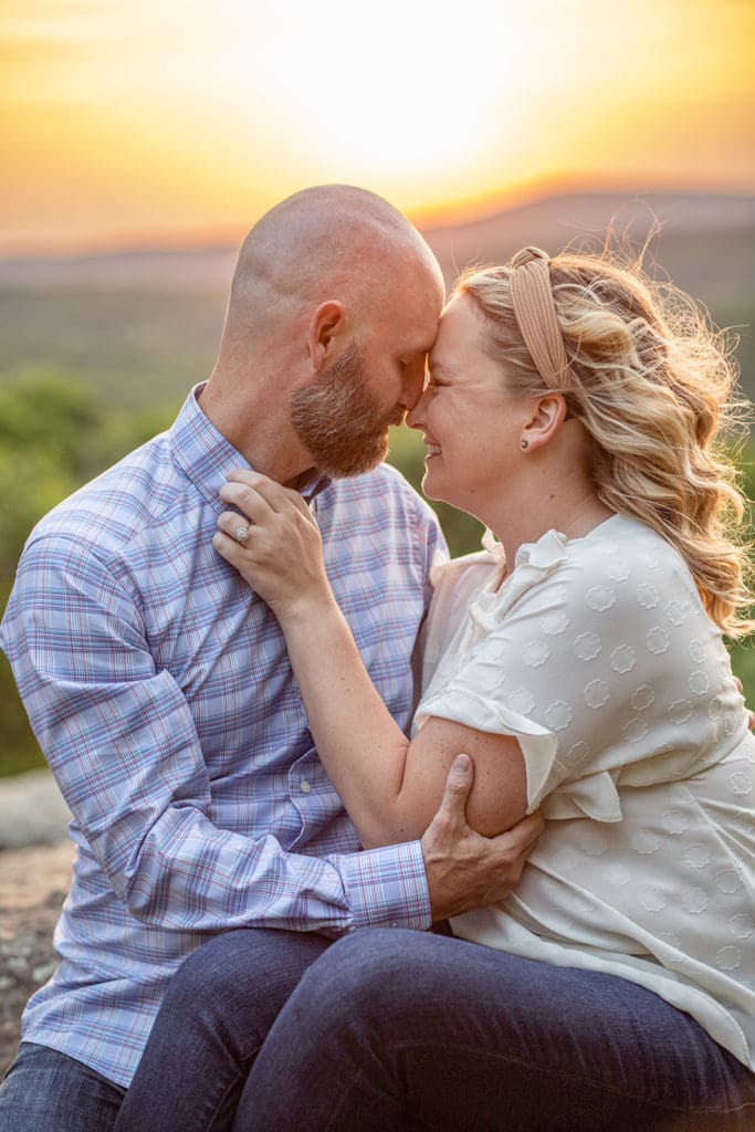 Garden of the Gods engagement 