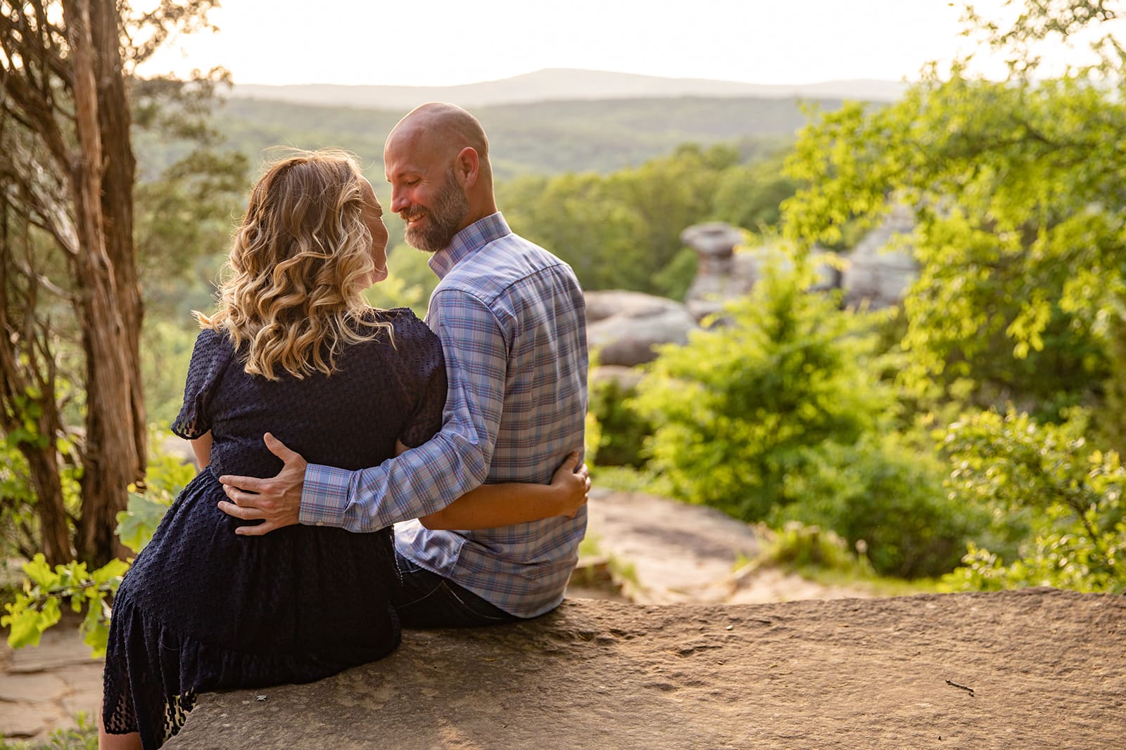 Garden of the Gods engagement 