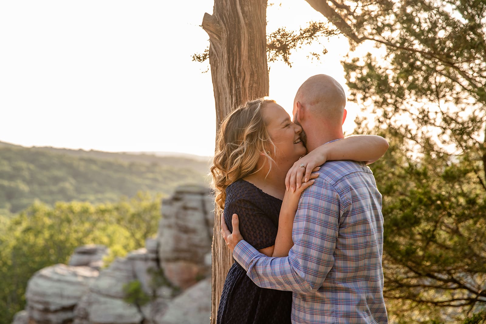 Garden of the Gods engagement 