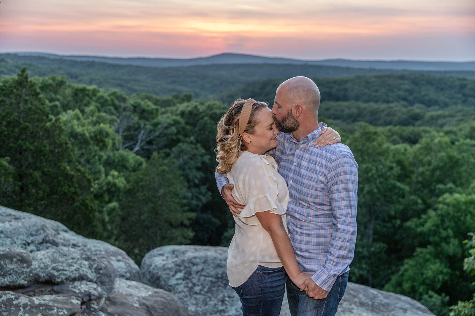 Garden of the Gods engagement 