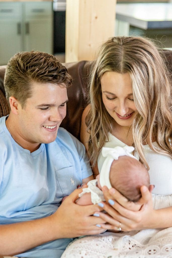 newborn photography at home