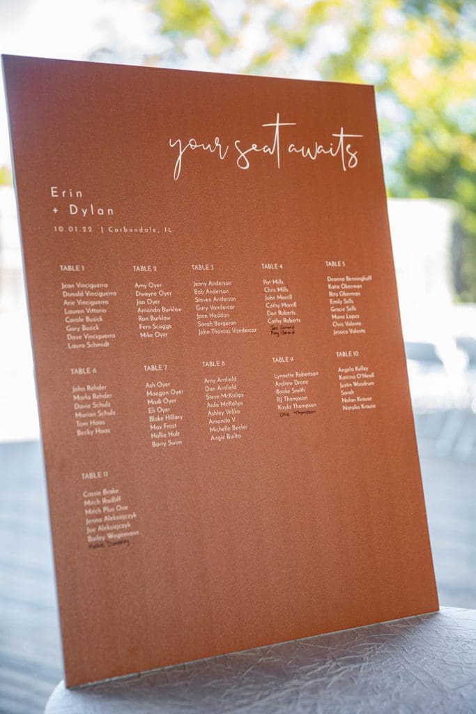 romantic fall wedding