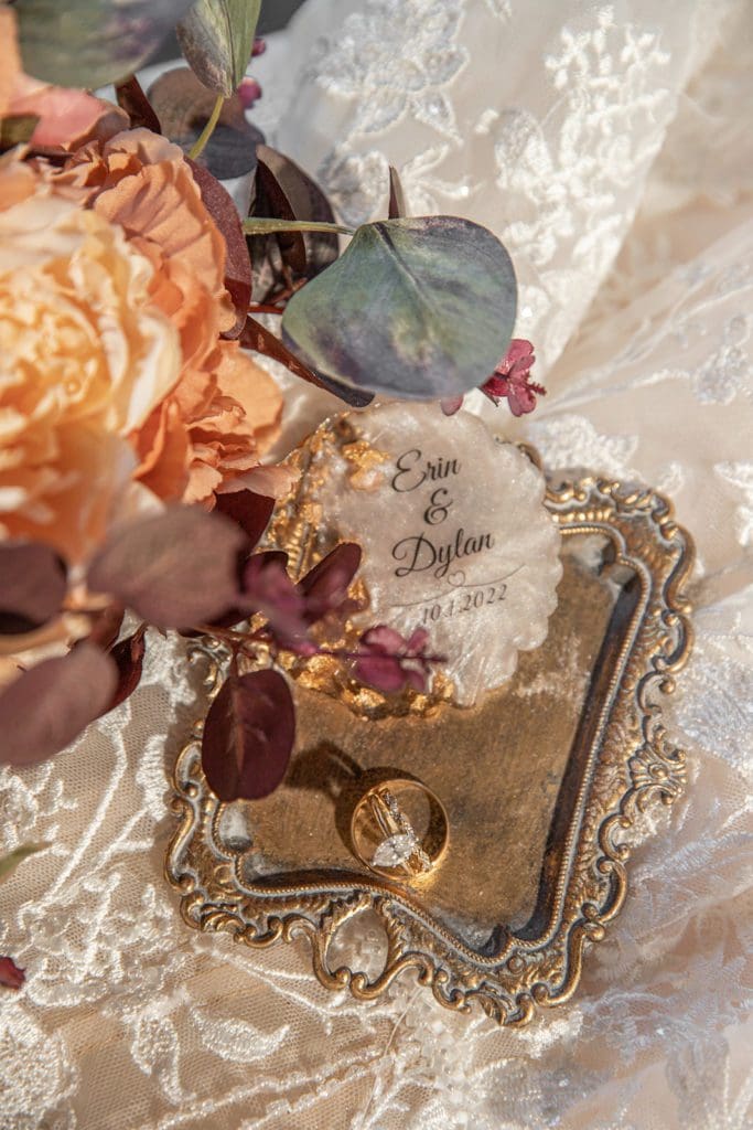 romantic fall wedding