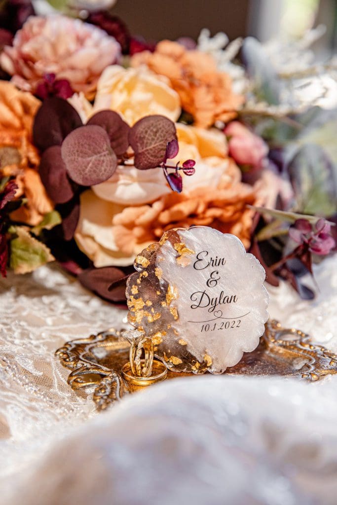 romantic fall wedding