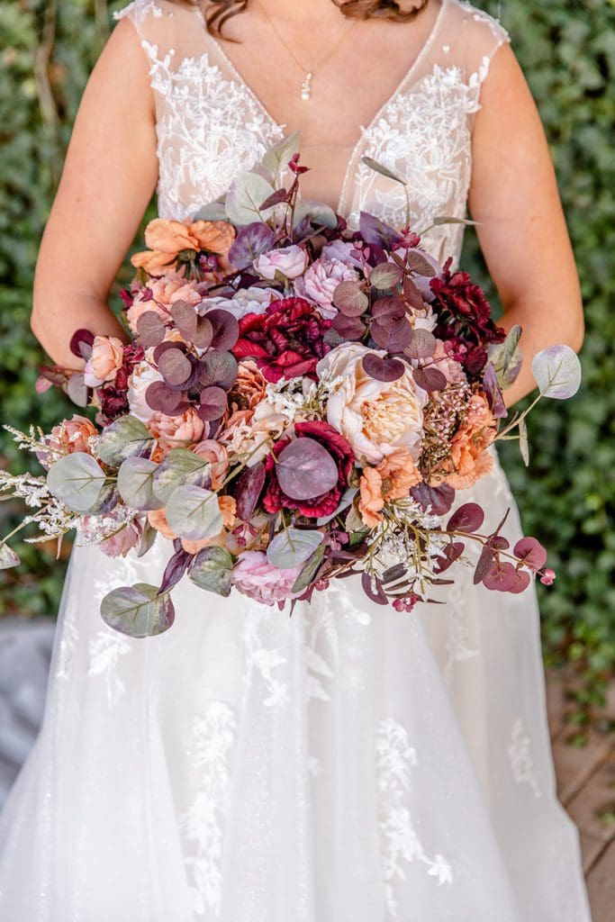 romantic fall wedding