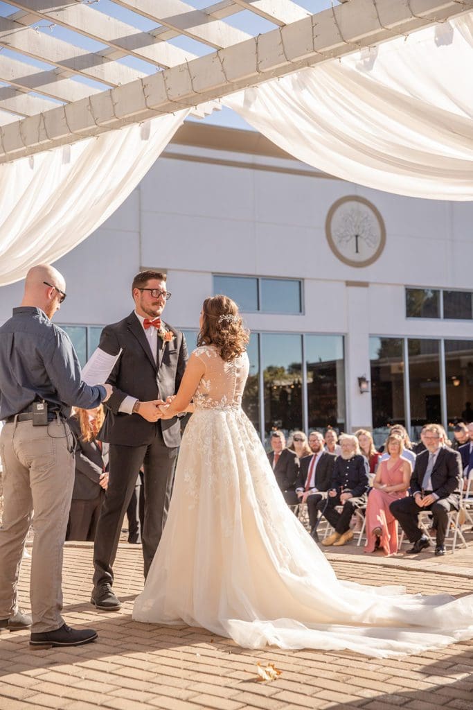 romantic fall wedding