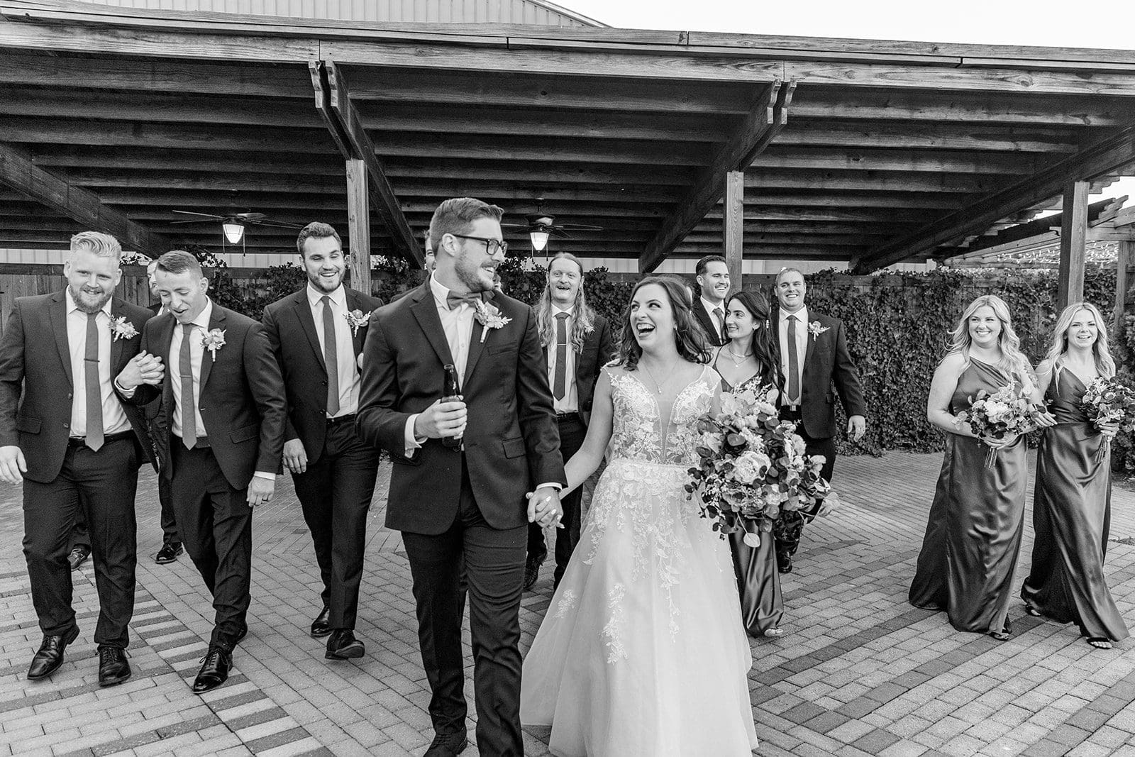 romantic fall wedding