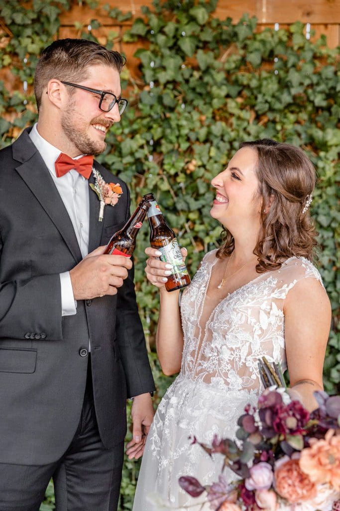 romantic fall wedding