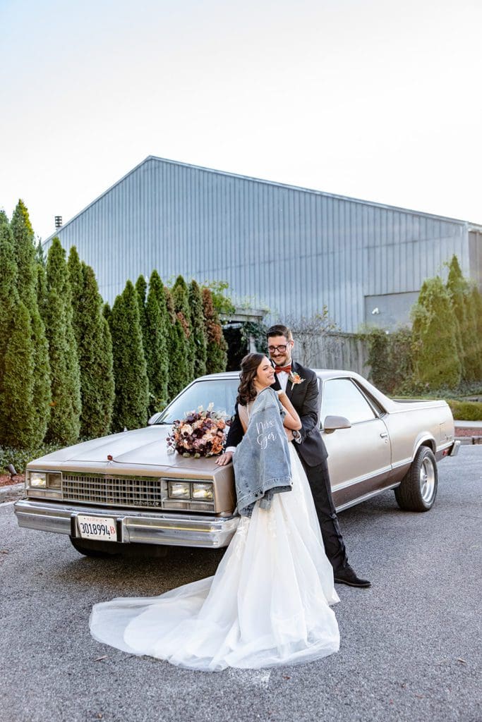 romantic fall wedding