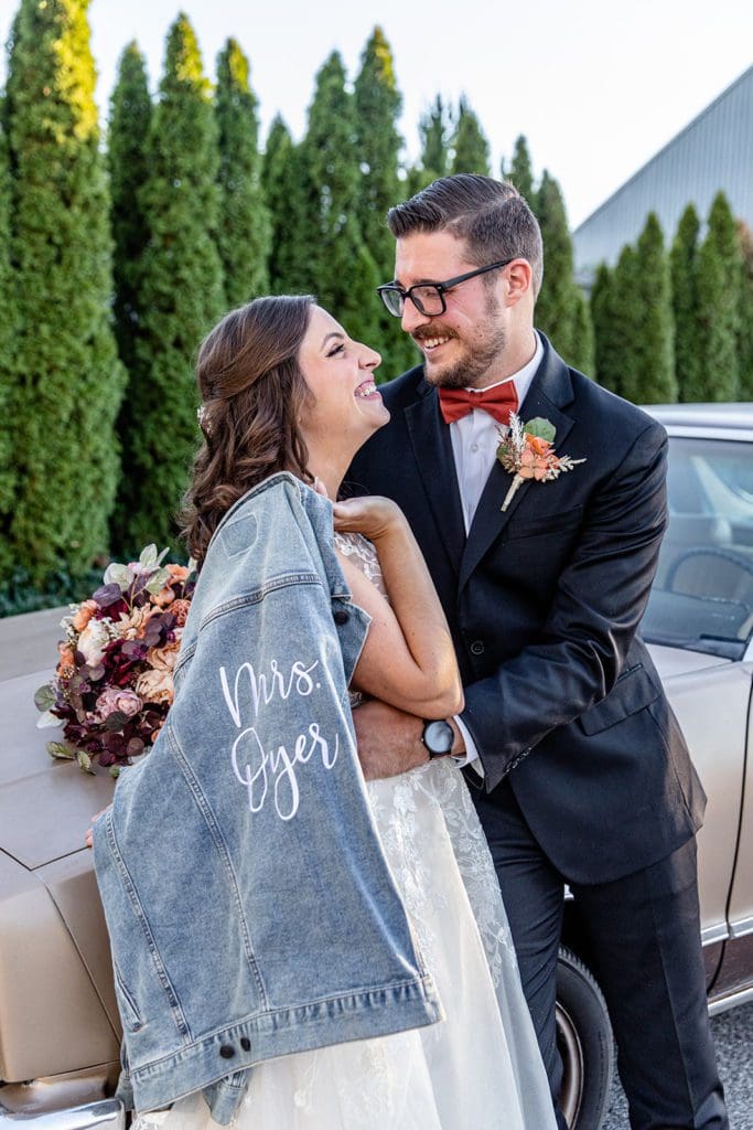 romantic fall wedding
