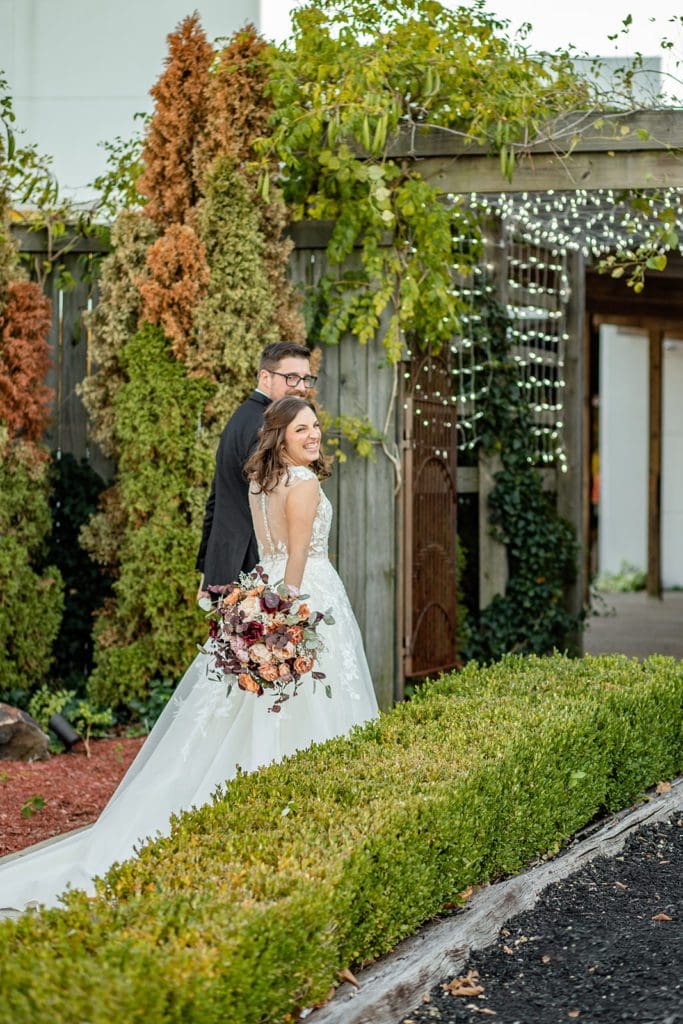 romantic fall wedding